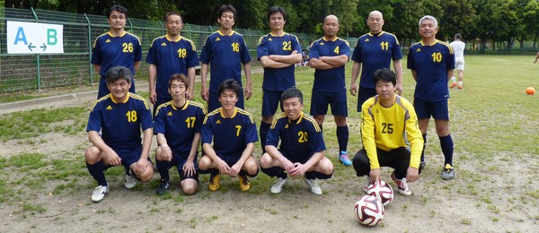 サッカー　パパス（35歳以上）の写真